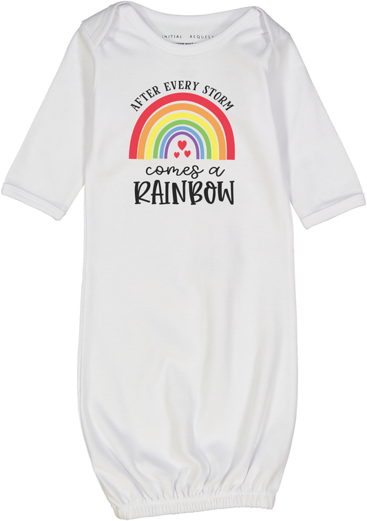 White 'I'm the Rainbow' Gown