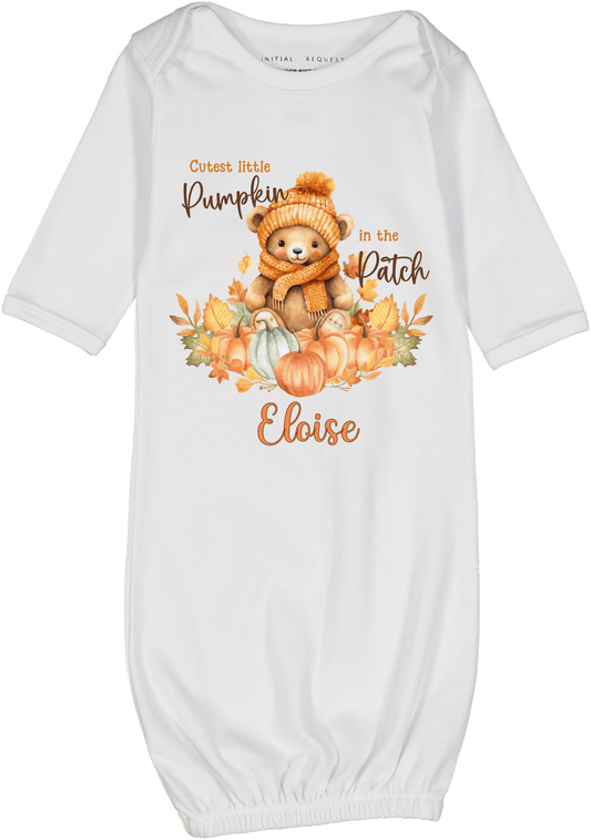 Cutest Little Pumpkin Patch Gown