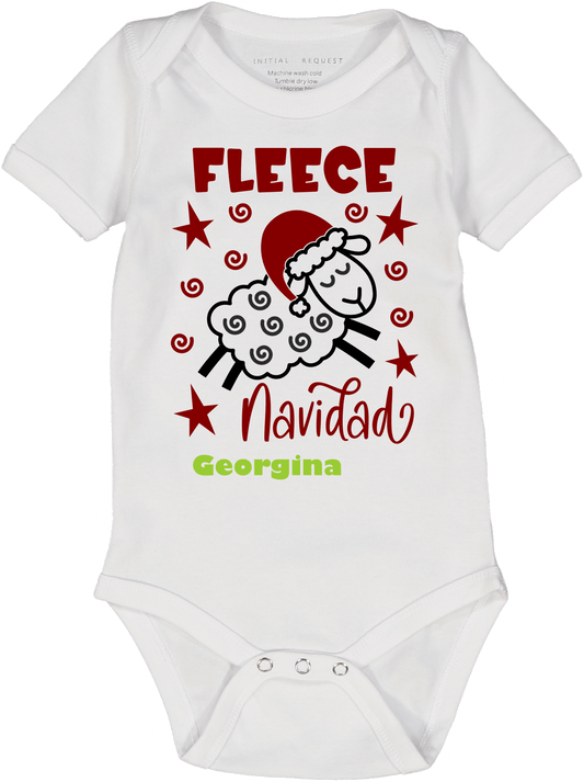 Fleece Navidad SS Body