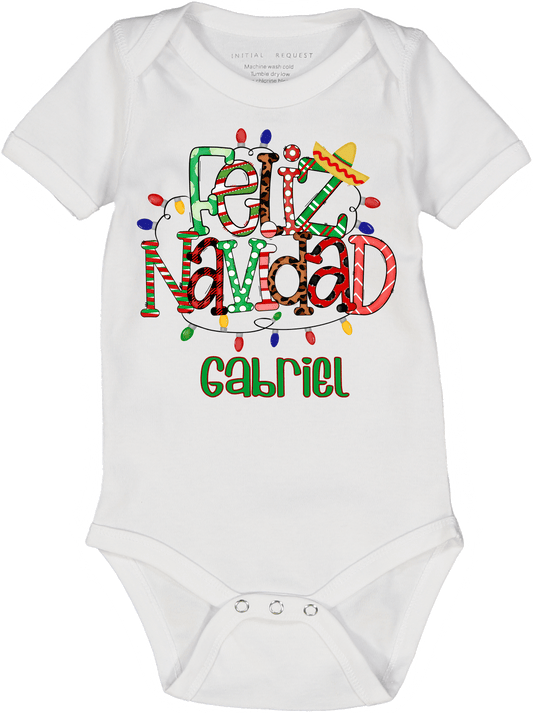 Feliz Navidad Lights SS Body