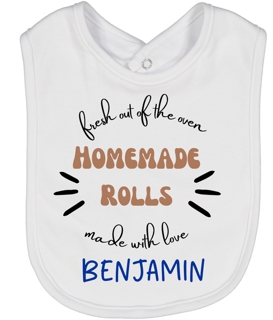 My Rolls are Homemade Bib boy 3