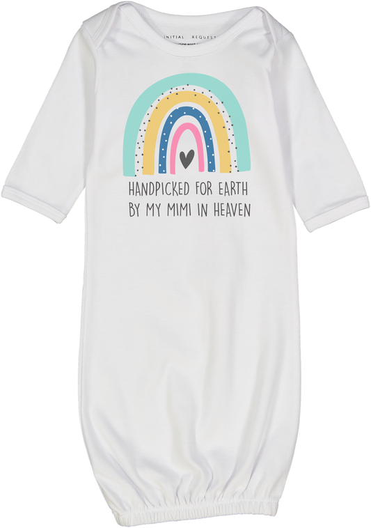 White 'Handpicked' Personalized Gown