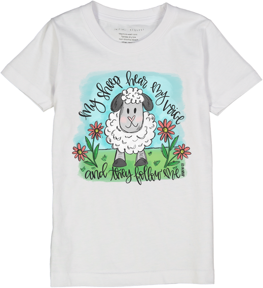 My Sheep Hear My Voice Short Sleeve Tee