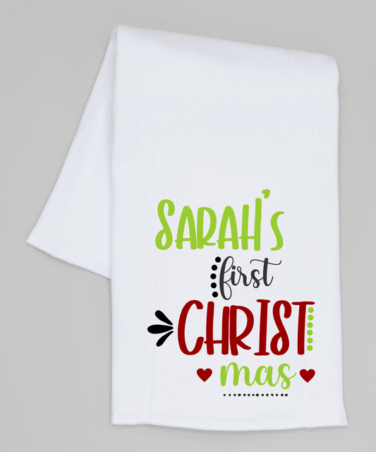 Red Green First Christmas Burp Personalized