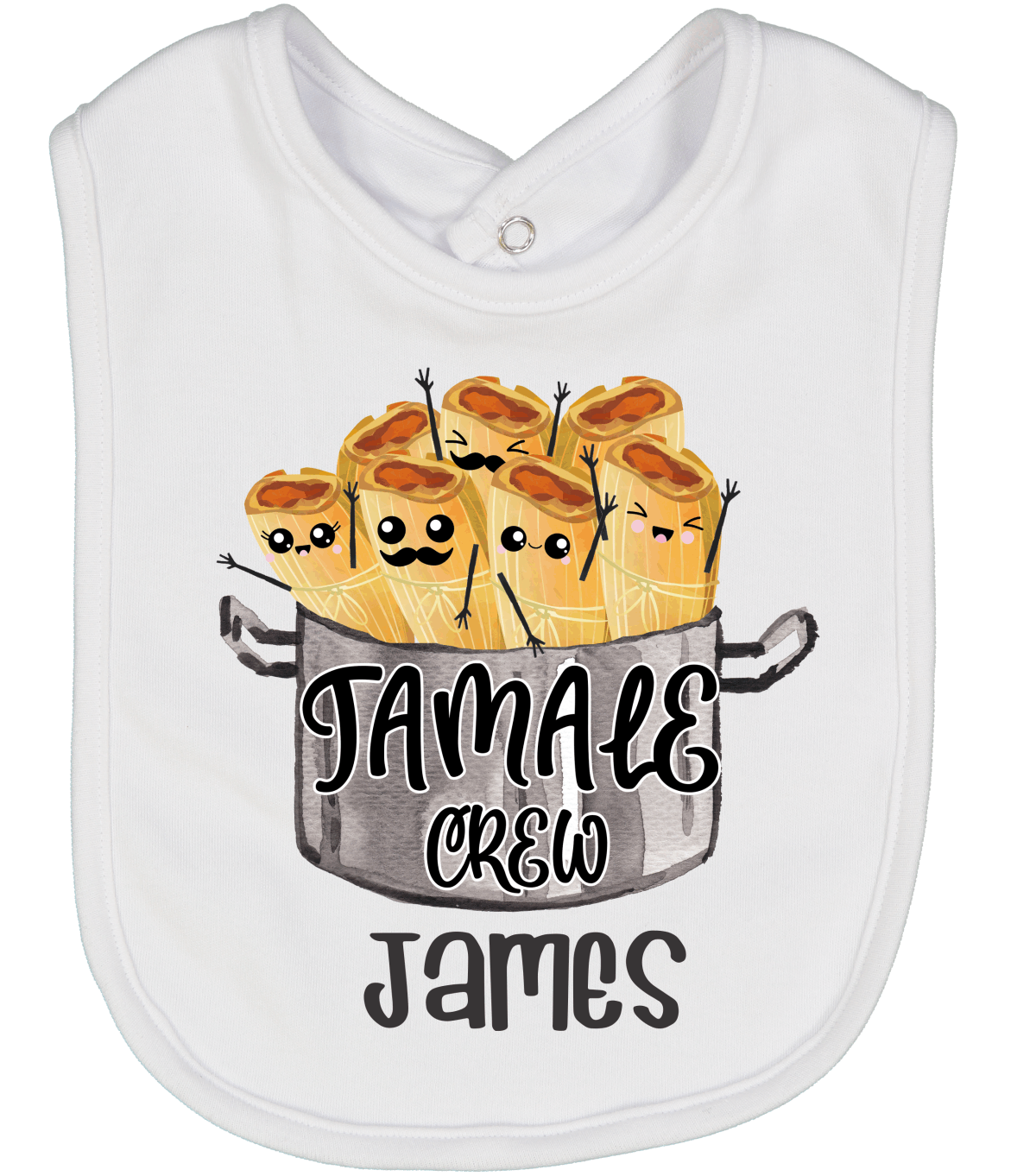 Tamale Crew Personalized Bib 3