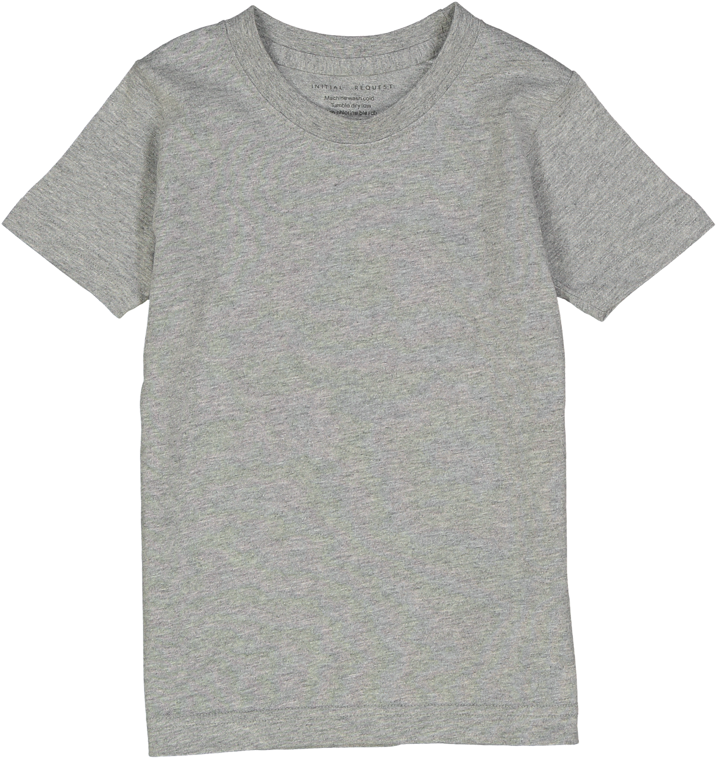Short Sleeve 100% Cotton Gray T shirt for Boys or Girls