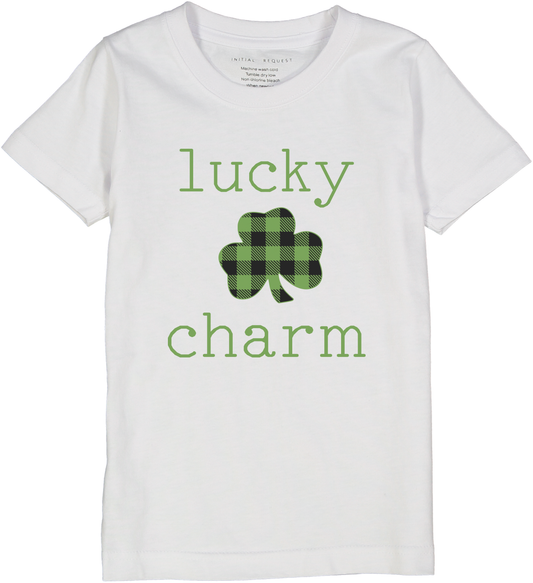 Lucky Charm Shamrock Short Sleeve Tee