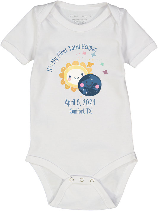 My First Total Eclipse Apr 8, 2024 ss body (personalized with city and state)