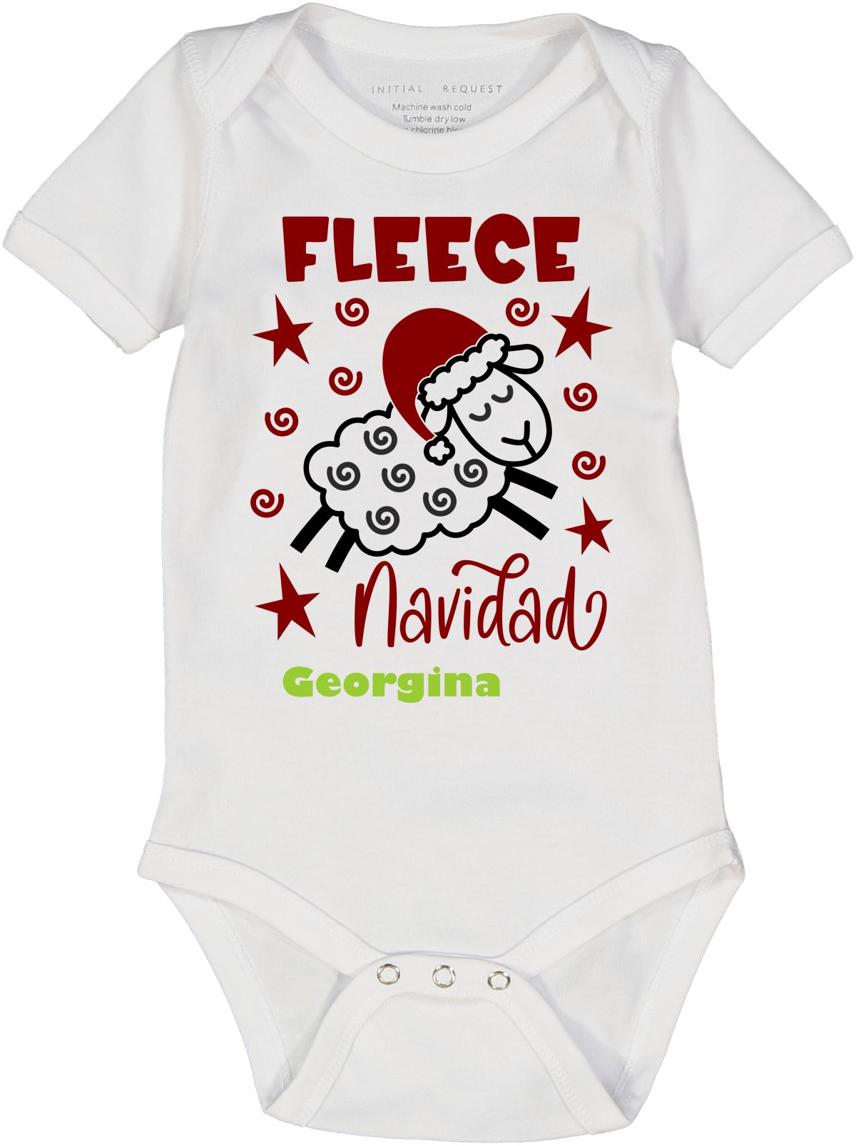 Fleece Navidad SS Body