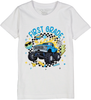 Monster Truck Back to Short Sleeve School Tee for Boys