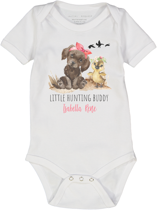 Little Hunting Buddy Girl Personalized SS Body