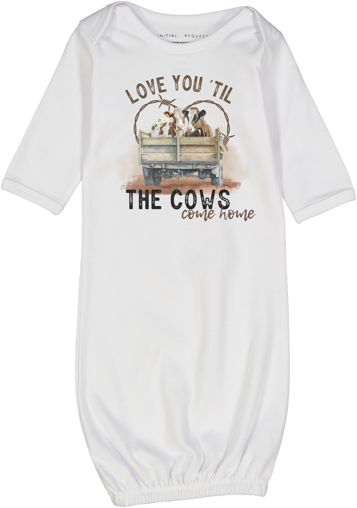 Love You Till the Cows Come Home Gown 2