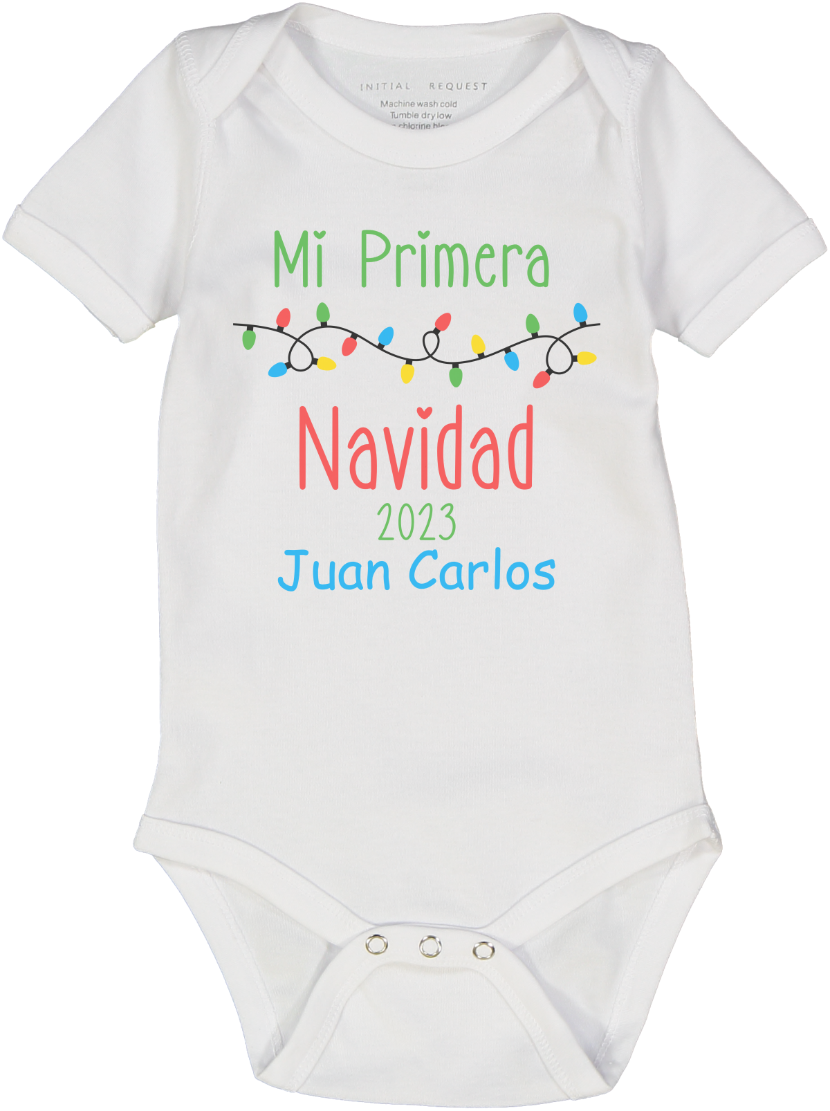 Mi Primera Navidad Personalized SS Body