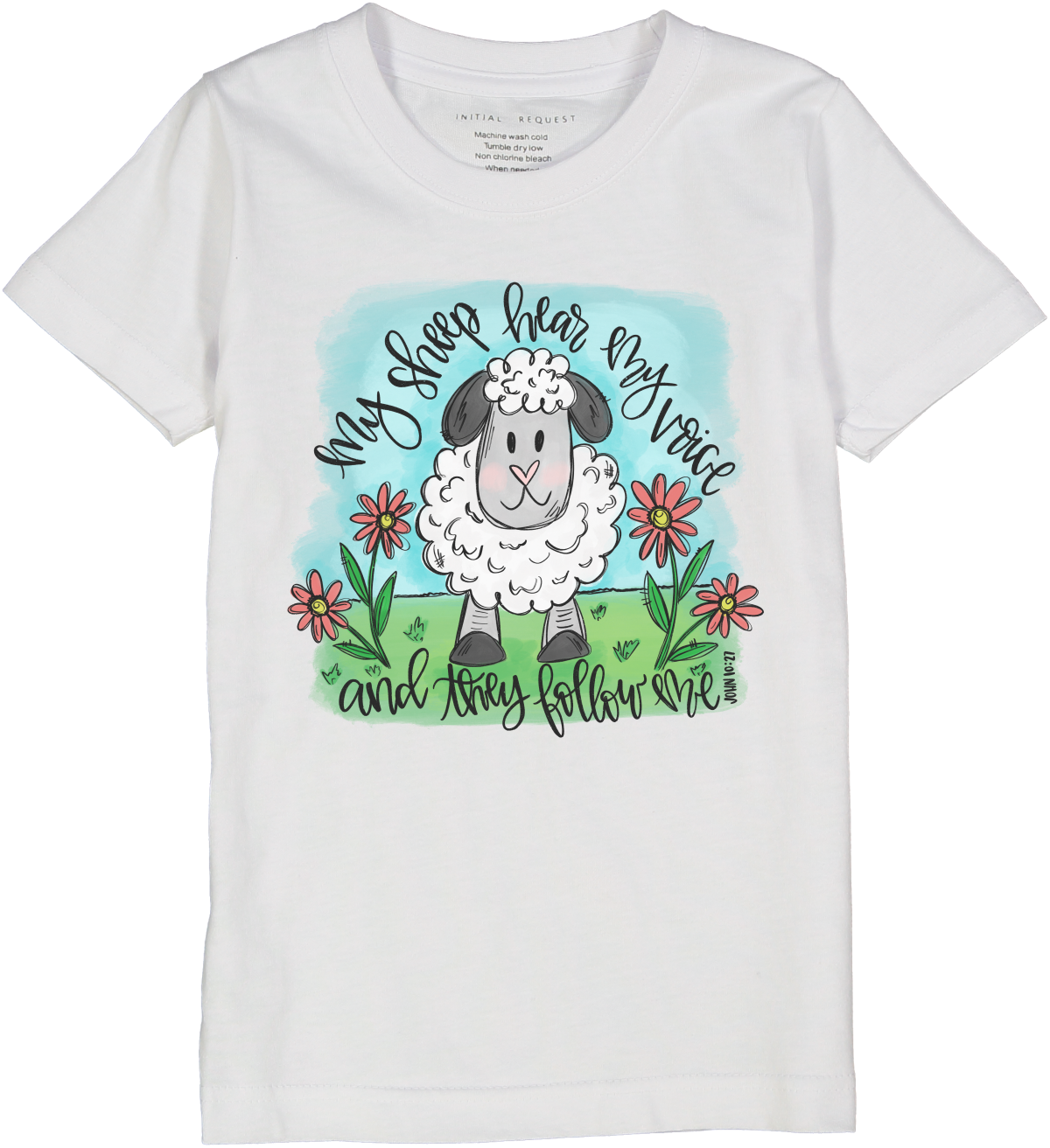 My Sheep Hear My Voice Short Sleeve Tee