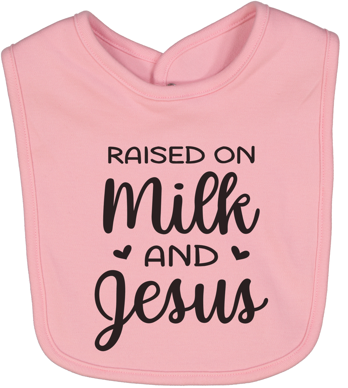 Raised on Milk and Jesus Blue Bib