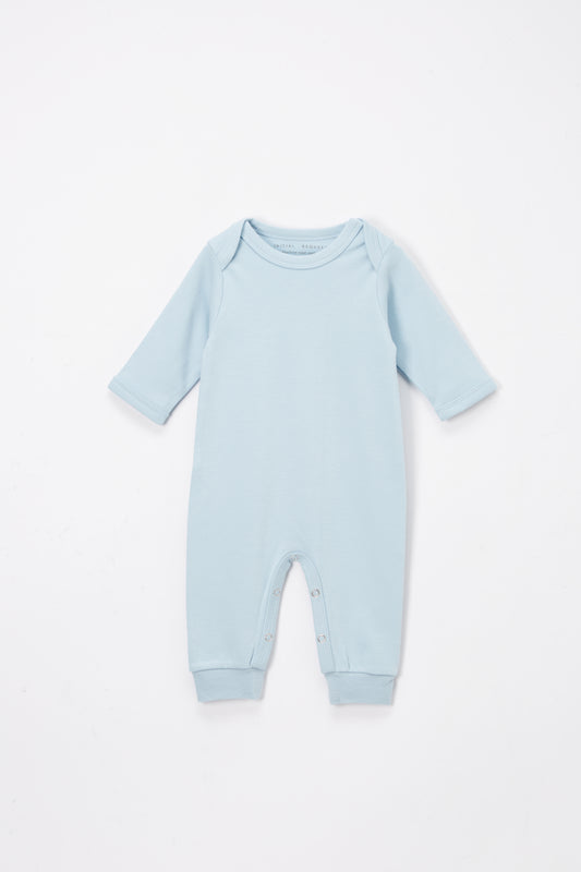 Infant Toddler Cotton Rompers in Pink, Blue or Gray