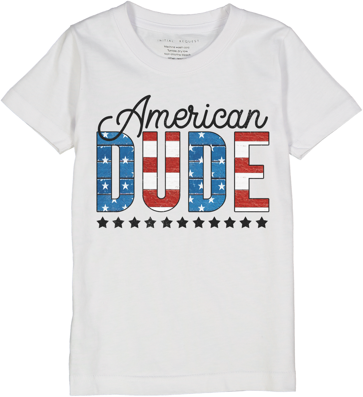 American Dude Short Sleeve Tee for Boys