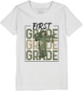 Camo Grade Level Back to School Tee for Boys Short Sleeve Tee