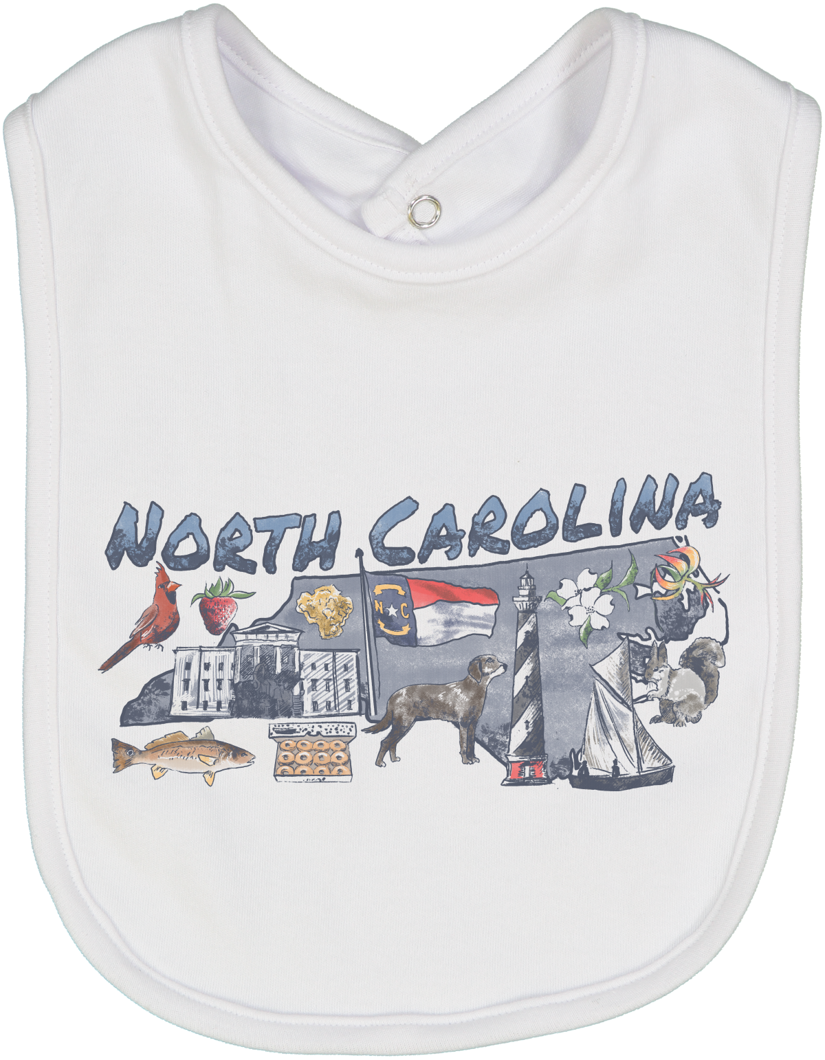 North Carolina State Bib for infants