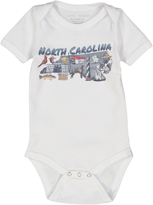 North Carolina State Short sleeve Body for infants