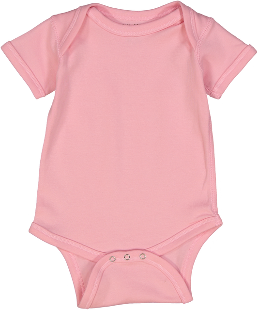 Pink, Blue or Gray Short Sleeve Bodysuit Onesie for Baby Toddler Blanks for DTG Crafts Embroidery