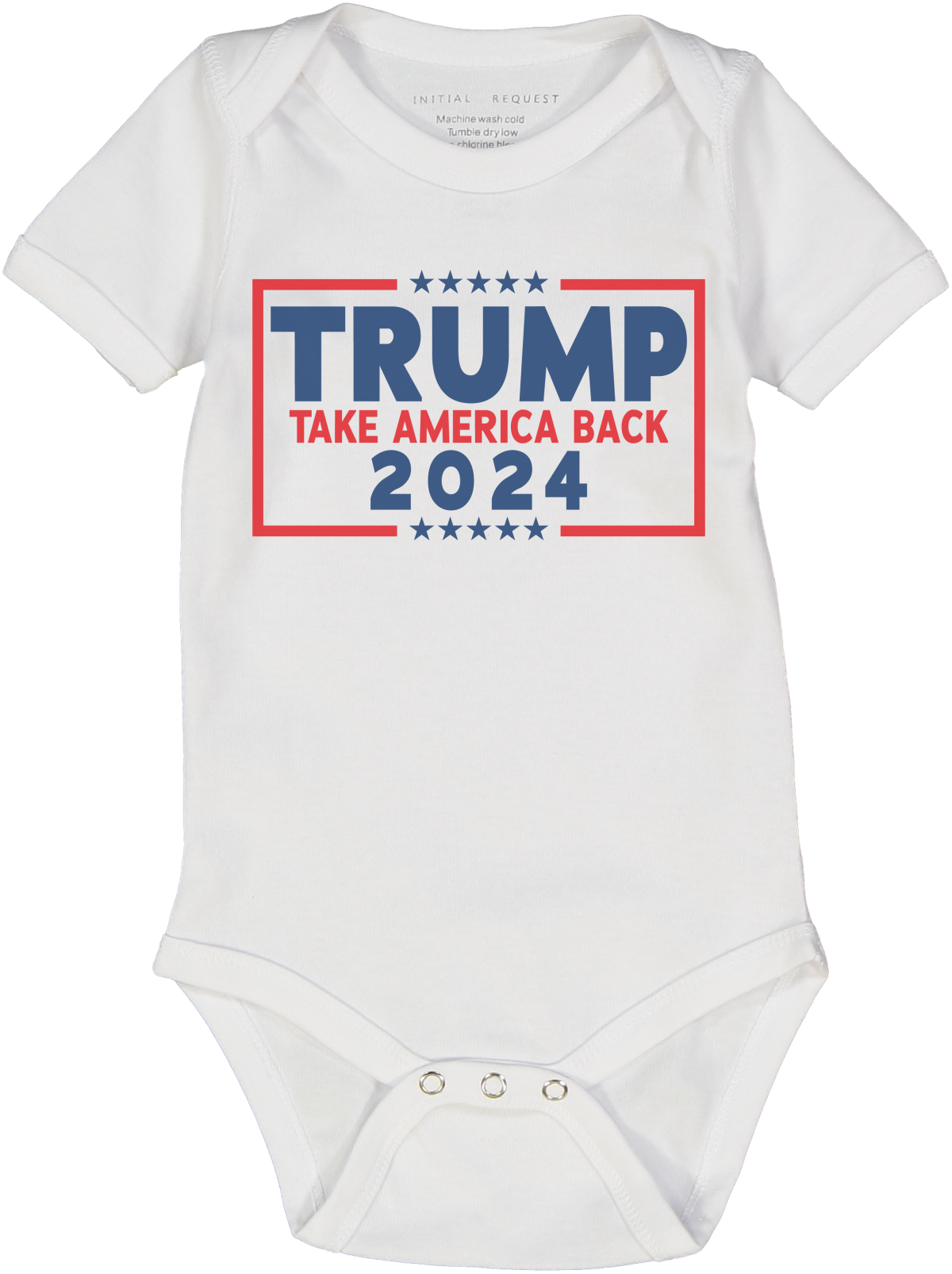 Trump Take America Back 2024 Election Trump short sleeve Onesie